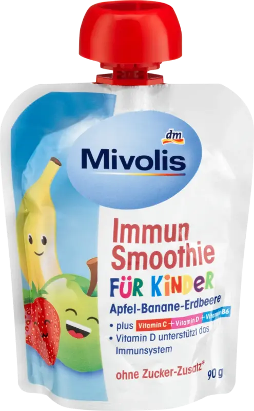 Mivolis Immun Smoothie für Kinder im Quetschbeutel