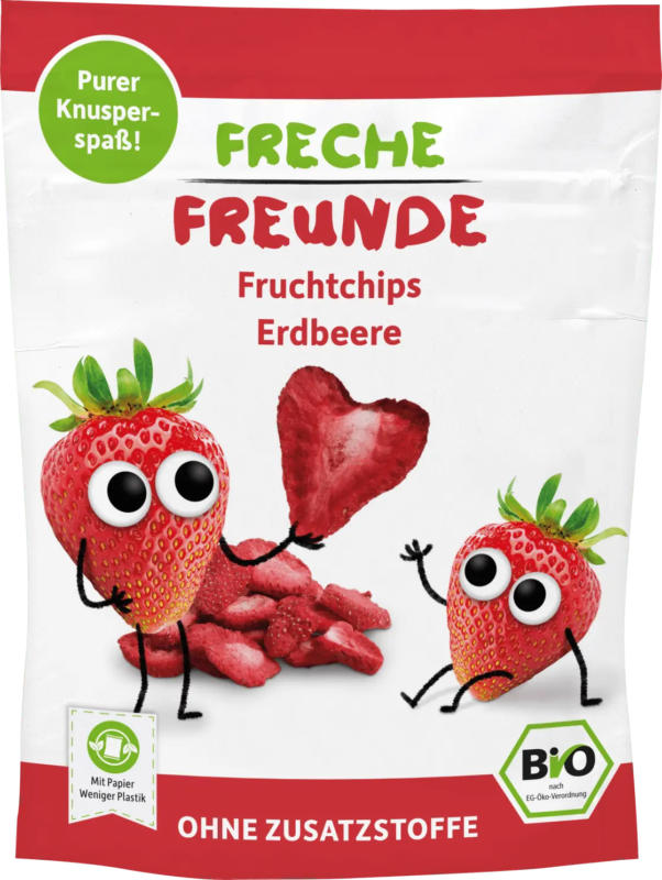 Freche Freunde Erdbeere Fruchtchips