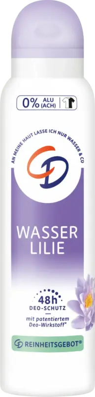CD Deodorant Spray Wasserlilie