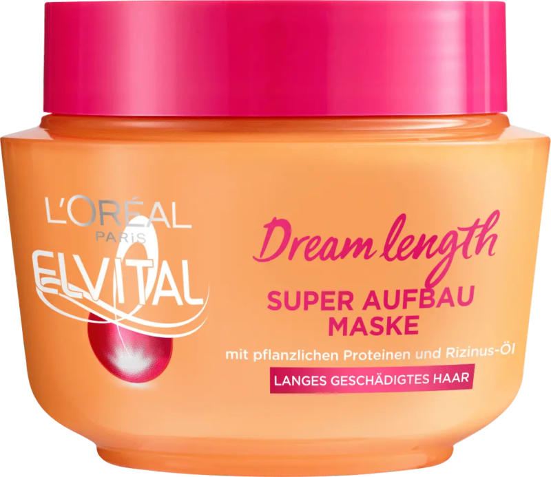 L'ORÉAL PARiS ELVITAL Dream Length Super Aufbau Haarmaske