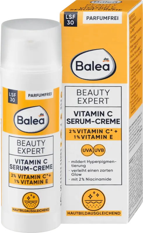 Balea Gesichtsserum Beauty Expert Vitamin C Serum-Creme