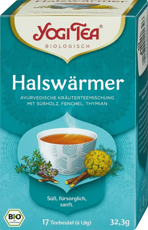 YOGI TEA Kräutertee Bio Halswärmer