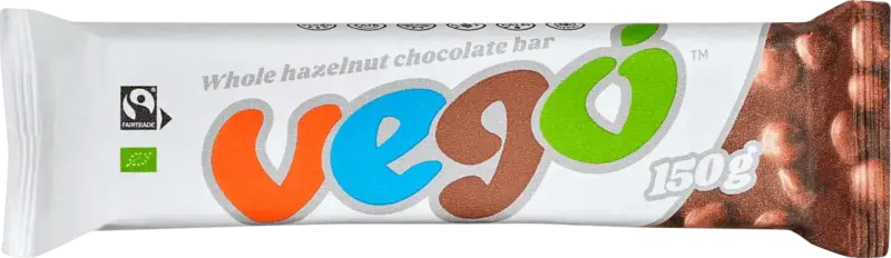 vegó Schokoriegel Bio Haselnuss