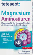 dm drogerie markt tetesept Magnesium Aminosäuren Tabletten