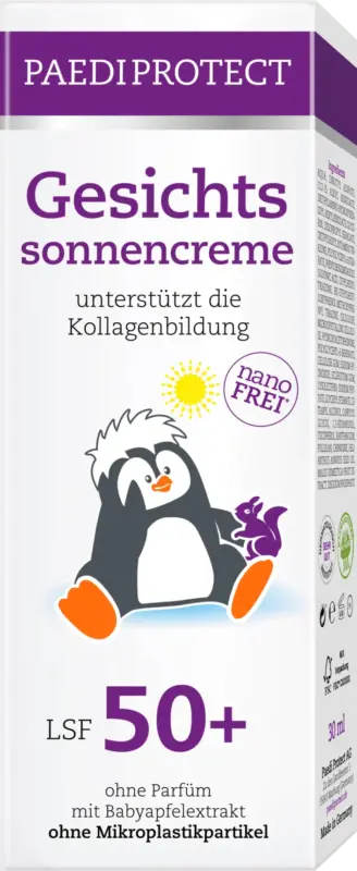 PAEDIPROTECT Gesichtssonnencreme LSF 50+