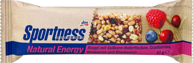 Sportness Energieriegel Natural