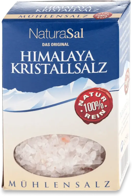 NaturaSal Kristallsalz Himalaya Mühlensalz