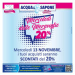 Acqua & Sapone Mercoledi delle meraviglie - al 13.11.2024