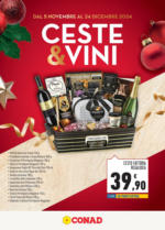 Conad Catalogo ceste e vini - al 24.12.2024