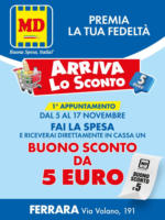 MD Discount Arriva lo sconto - al 17.11.2024