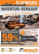 Möbel Weirauch GmbH Möbel Weirauch - Inventur-Verkauf - gültig bis 31.12.2024 - bis 10.12.2024