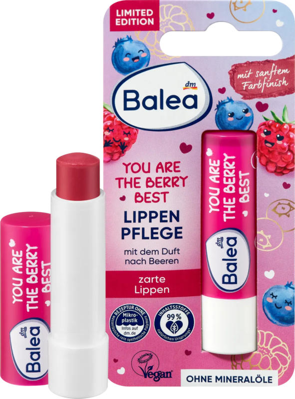 Balea Lippenpflege You are the berry best