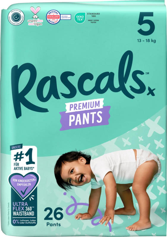 Rascals Baby Pants Premium Gr. 5 (13-18 kg)