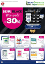 Lloyds Farmacia/BENU Black weekends - al 01.12.2024