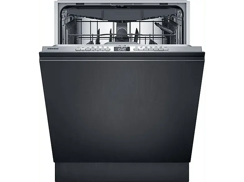 Siemens SN63EX06VE iQ300 Geschirrspüler (vollintegrierbar, Besteckschublade, 598 mm breit, 44 dB(A), B, Schwarz)