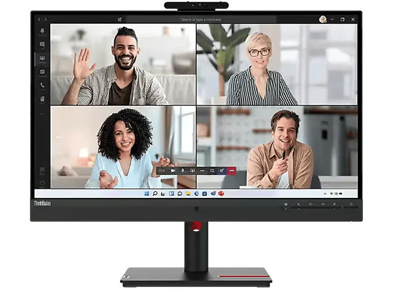 LENOVO ThinkVision T27hv-30 27" QHD-USB-C-Docking-Monitor für Videokonferenzen