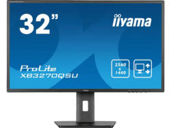 IIYAMA ProLite XB3270QSU-B1 höhenverstellbarer 31.5" (80 cm) Monitor mit IPS-Panel-Technologie und QHD-Auflösung