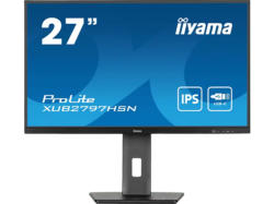 IIYAMA ProLite XUB2797HSN-B1 27’’ (68.5 cm) Monitor mit IPS-Panel-Technologie, USB-C Dock und RJ45 (LAN) Anschluss