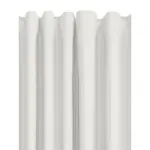 JYSK JYSK Draperie SKAGERN 140x245 alb-murdar