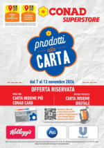 Conad Superstore Prodotti alla carta - al 13.11.2024