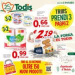 Todis Triiis prendi 3 paghi 2 - al 17.11.2024