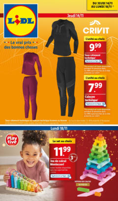 OFFERS - Prévisualisation de OFFERS - Découvrez les équipements de ski Lidl pour profiter pleinement de vos sessions de ski. valide à partir de 13.11.2024