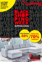 Möbel Ludwig Möbel Ludwig: Black Shopping Week - gültig bis 30.11.2024 - bis 30.11.2024