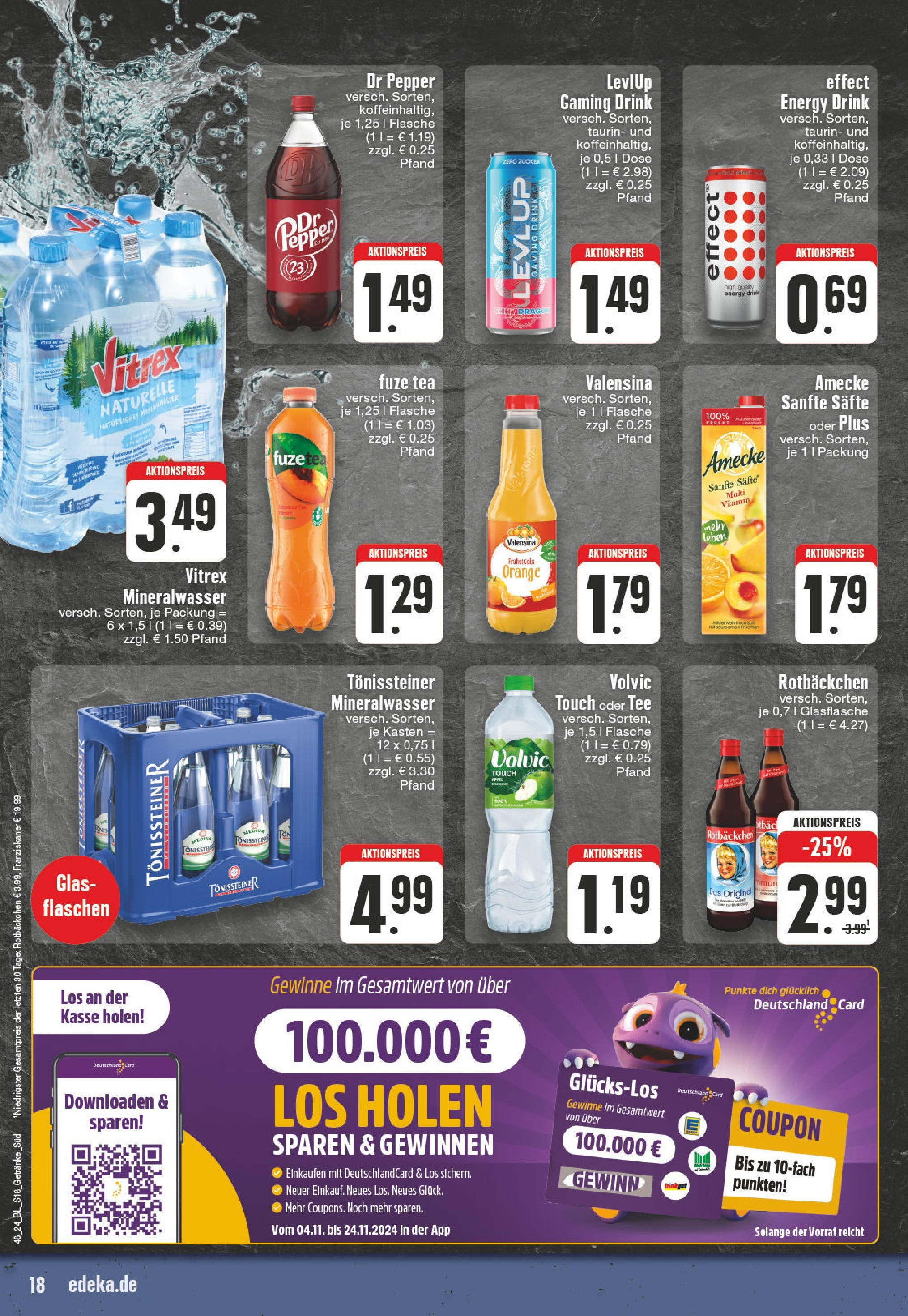 Edeka - Köln, Gilgaustraße 24  (ab 10.11.2024) » Angebote Online | Seite: 18