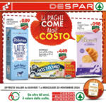 Despar Li paghi come noi! Al costo - al 20.11.2024