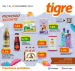 Tigre Piovono sconti! - al 21.11.2024