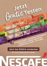 Edeka Scheck-In Center Nescafé: Gratis Testen - bis 30.11.2024