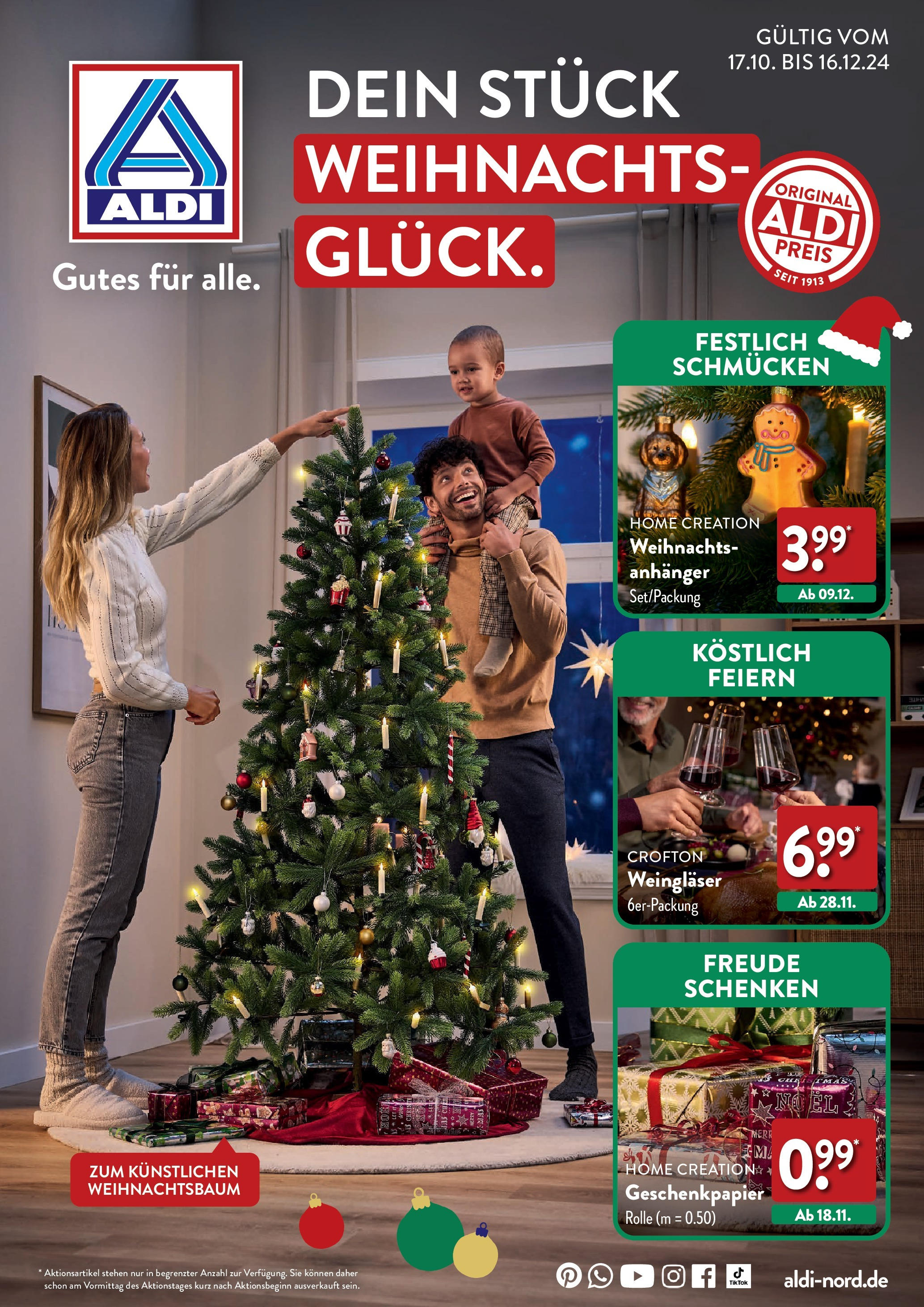 ALDI Nord Prospekte gültig vom 11.10. bis 24.12. ᐉ Online Angebote der