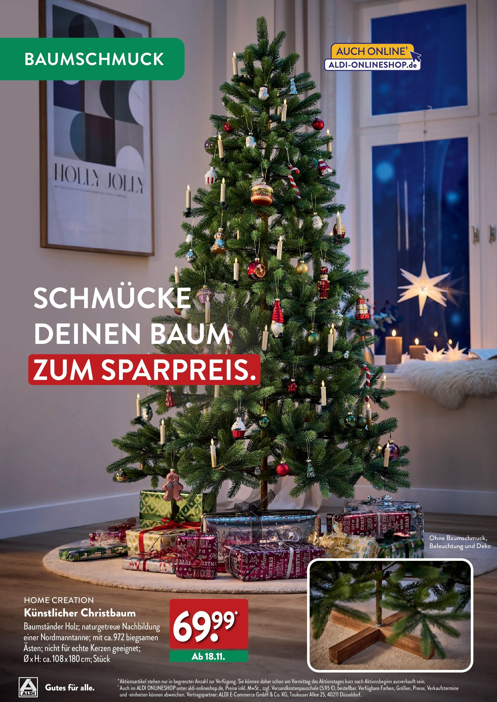 Aldi Weihnachten Deko und Geschenke - Hildburghausen, Coburger Straße 2 (ab 17.10.2024) » Angebote Online | Seite: 16 | Produkte: Home creation