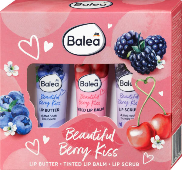 Balea Geschenkset Beautiful Berry Kiss 3tlg