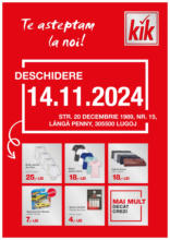 Catalog KiK până în data de 15.11.2024