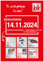 KiK Catalog KiK până în data de 15.11.2024 - până la 15-11-24