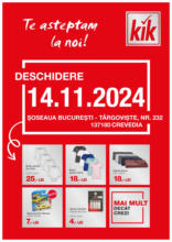 Catalog KiK până în data de 15.11.2024