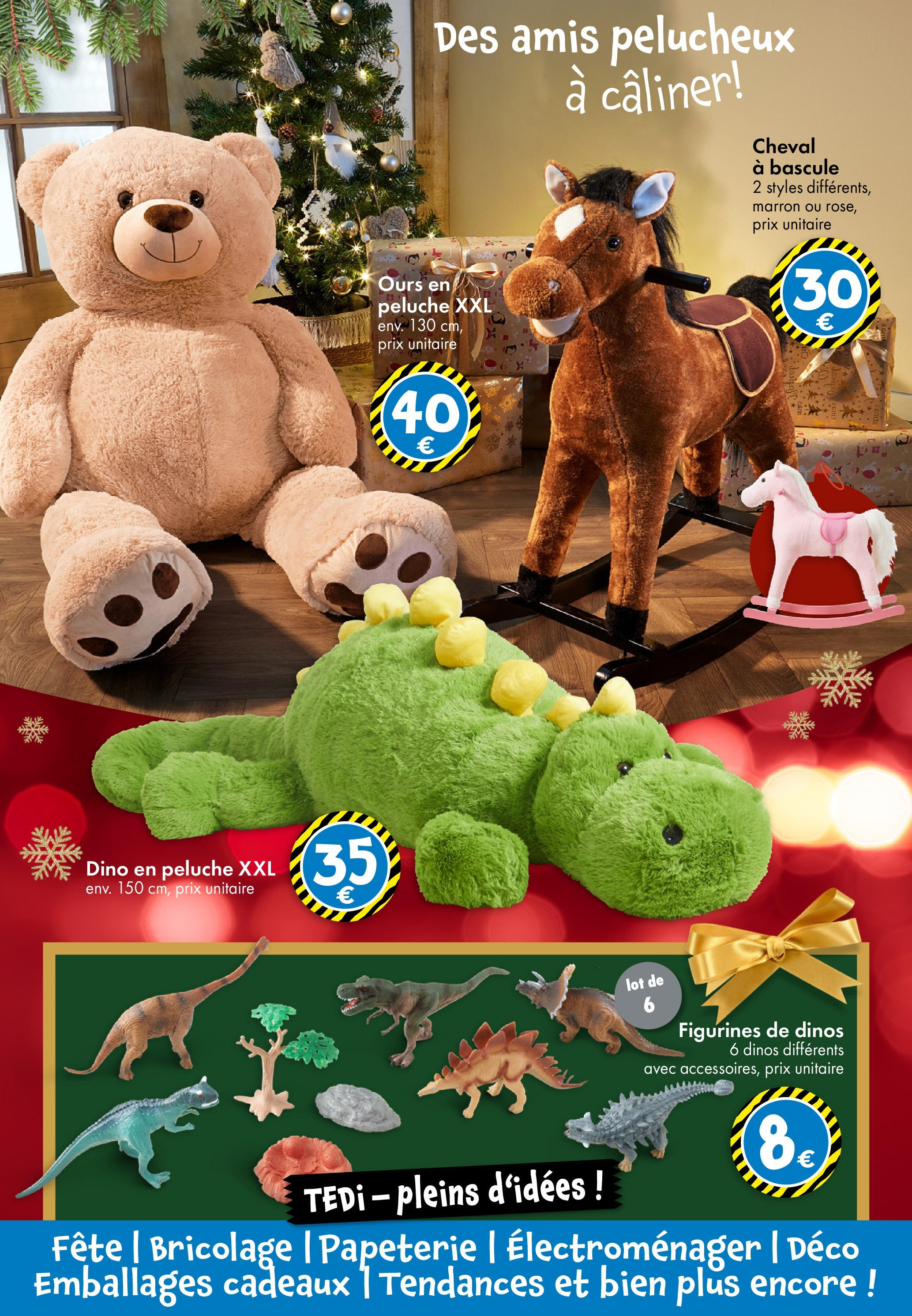 TEDi - Nouvelle Ouverture à partir du 07/11/2024 - promo en ligne | Page: 11 | Produits: Peluche, Ours en peluche, Figurines