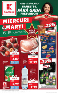 Catalog Kaufland - Bucureşti – previzualizare al pliantului de la Kaufland valabil de la 13.11.2024