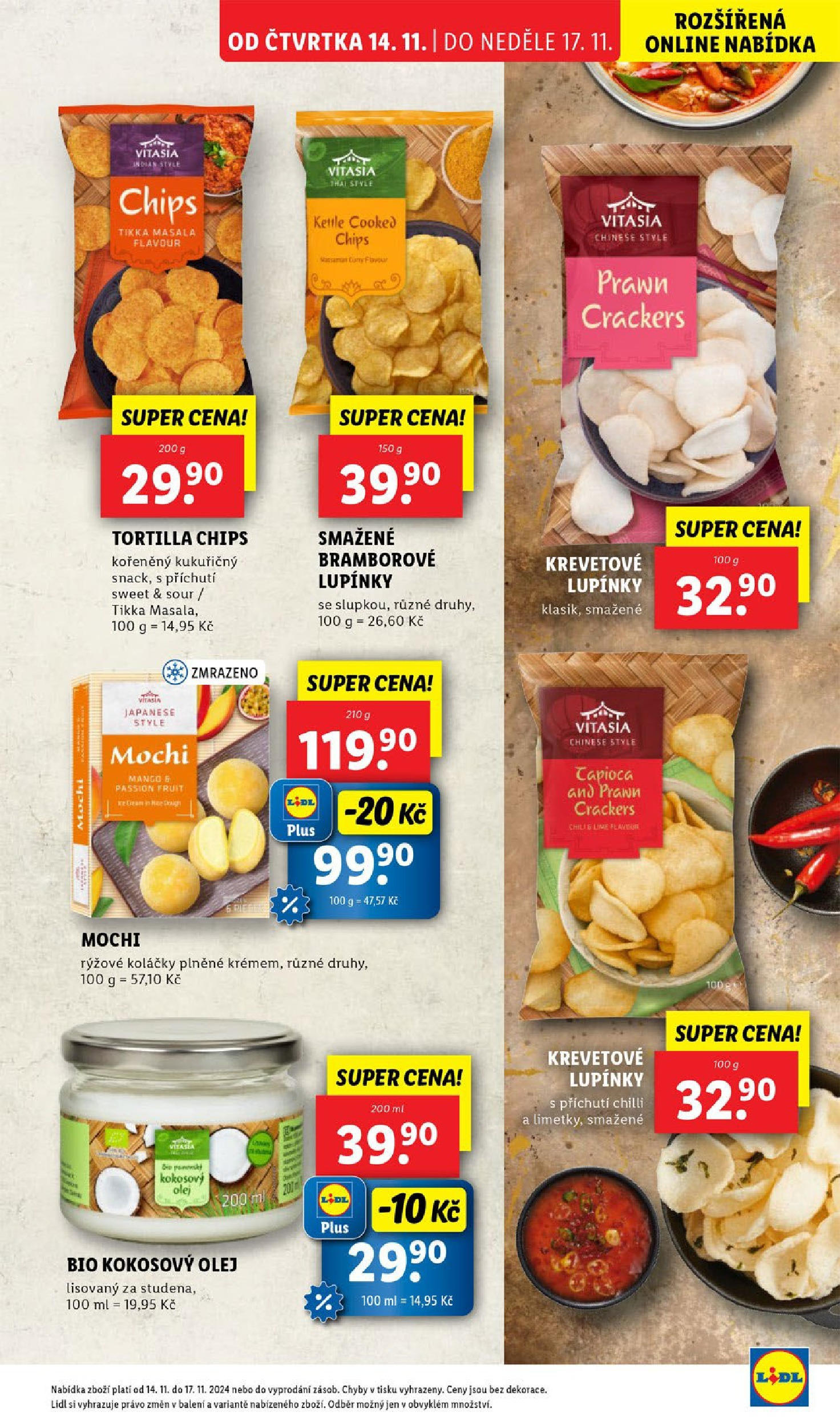 Lidl leták od 14.11.2024 - Nový akční leták | Strana: 27 | Produkty: Tortilla chips, Olej, Bio kokosový olej, Tortilla