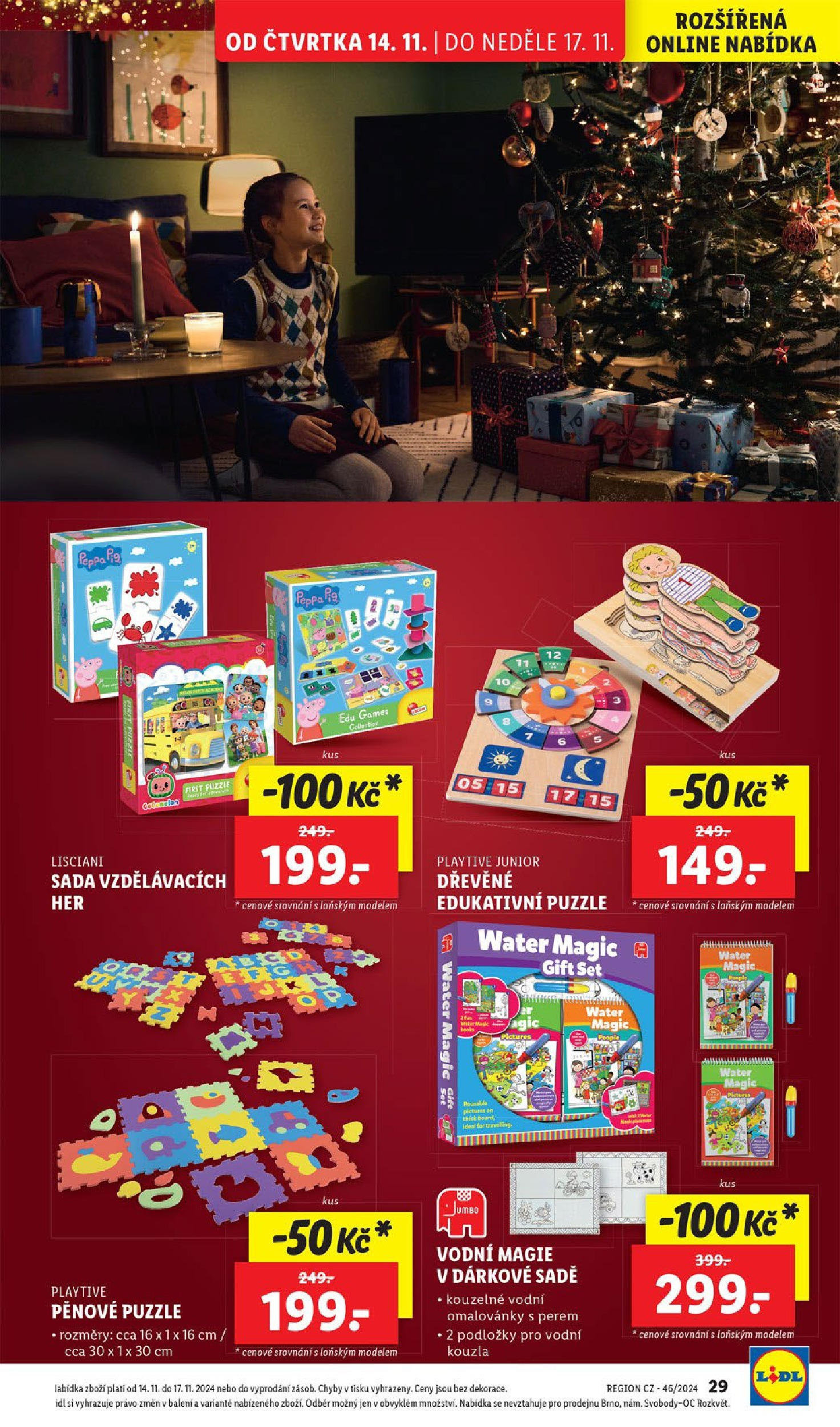 Lidl leták od 11.11.2024 - Nový akční leták | Strana: 24 | Produkty: Puzzle, Pěnové puzzle