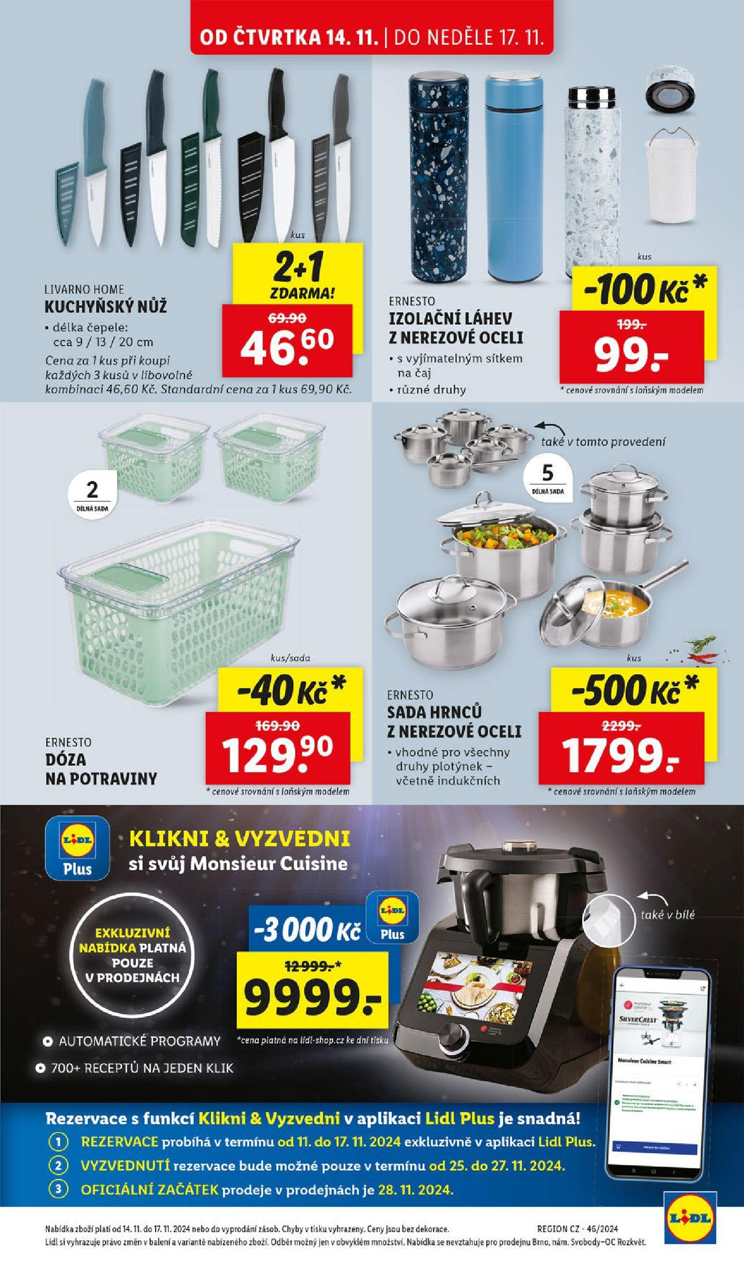 Lidl leták od 11.11.2024 - Nový akční leták | Strana: 29 | Produkty: Dóza, Čaj, Potraviny, Láhev