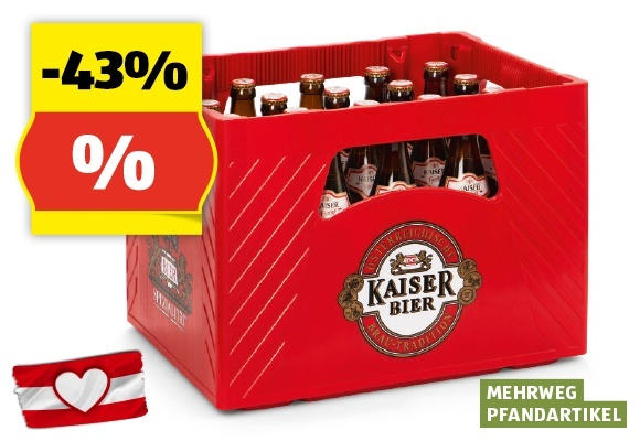 KAISER Fasstyp*, 20 x 0,5 l