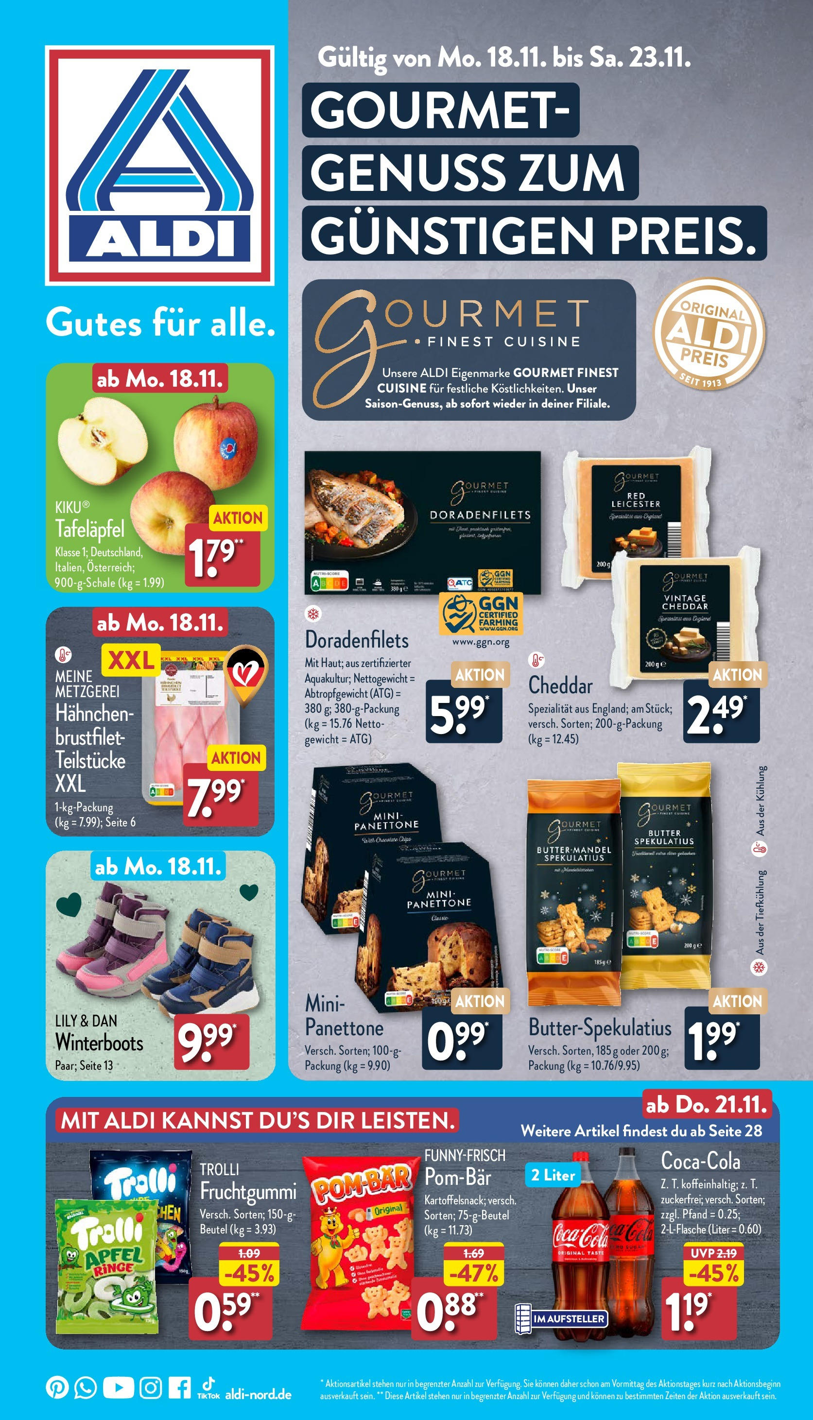 Aldi Prospekt ab 18.11.2024 > Weihnachten