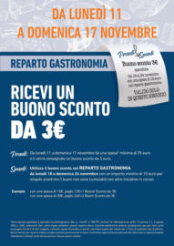 Ricevi un buono sconto da 3€