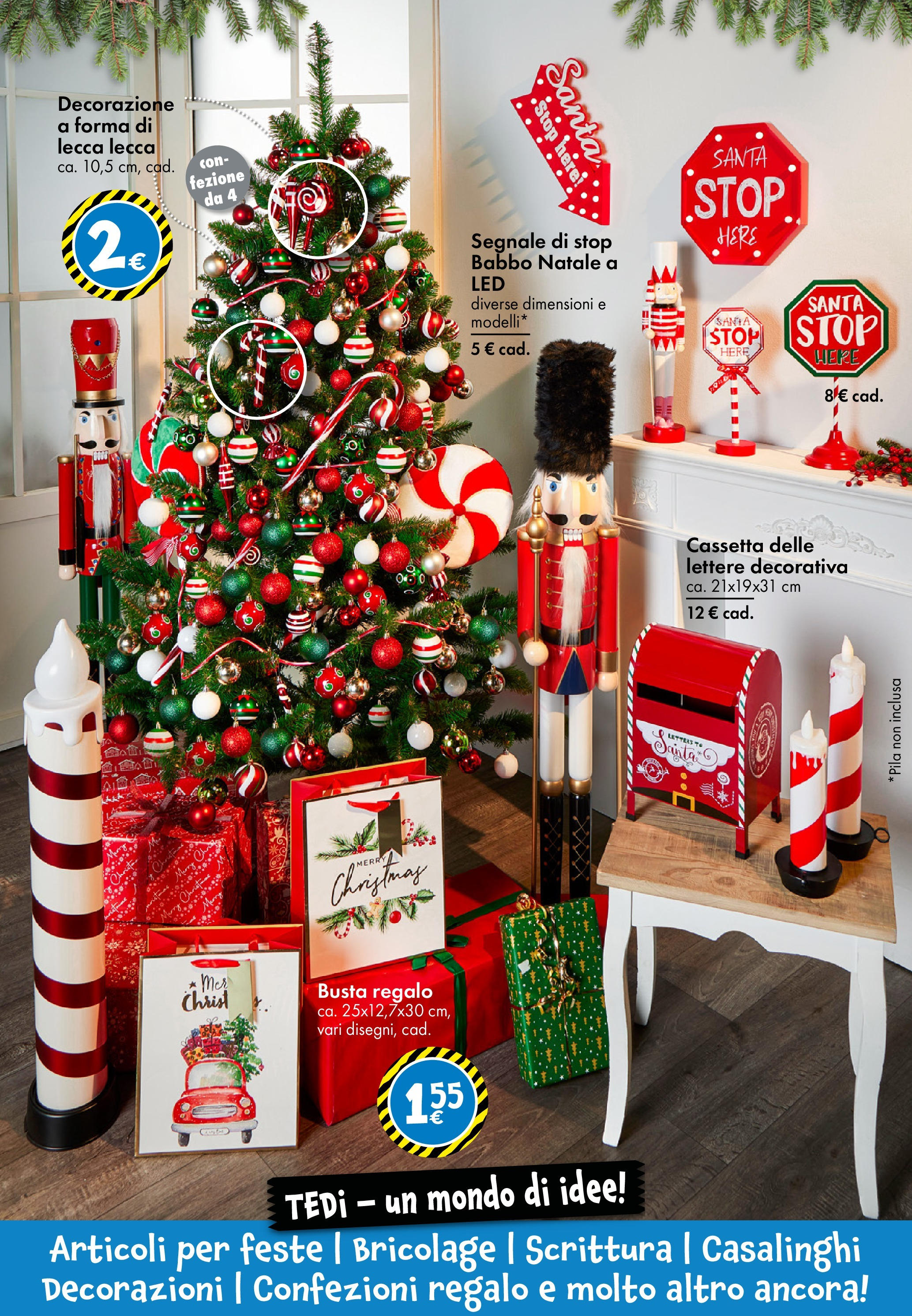 TEDi Volantino dal 10/11 > Offerte NATALE 2024 🎁🎄 | Pagina: 2 | Prodotti: Decorazioni