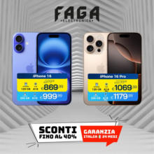 Sconti fino al 40%