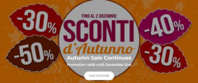 Fino al 2 Dicembre