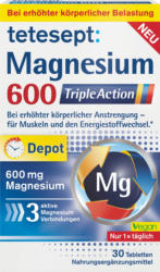 tetesept Magnesium 600 Triple Action Tabletten 30 St