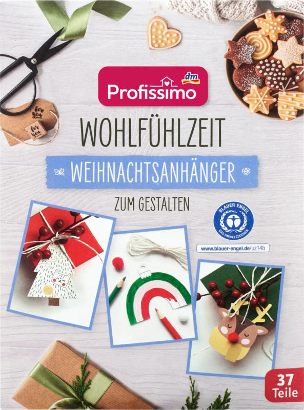 Profissimo Weihnachtsanhänger Bastelset